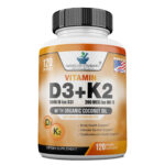 ویتامین D3 به همراه K2 برند American Standard