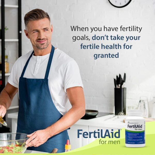FertilAid for Men Male Fertility Pill Sperm Count Motility and Morphology Support 2
