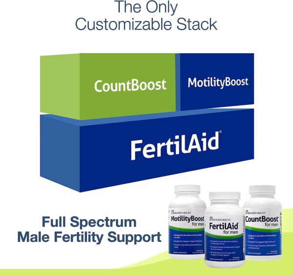 FertilAid for Men Male Fertility Pill Sperm Count Motility and Morphology Support 4