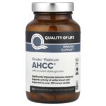 قرص AHCC Kinoko مدل پلاتینیوم 60 تایی 750mg