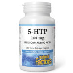 قرص سروتونین 100 میلی گرم 5-HTP برند Natural Factors