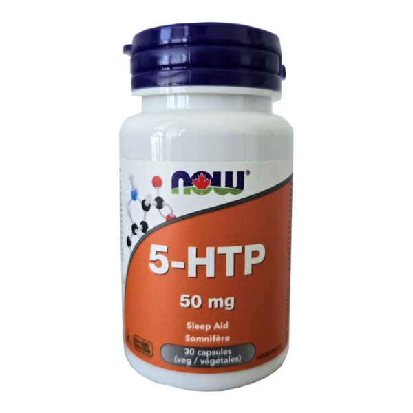 قرص سروتونین 50 میلیگرم 5-HTP برند NOW