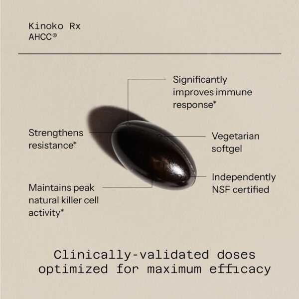 AHCC Kinoko Rx 600mg qol 2