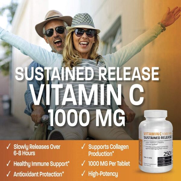 Bronson Vitamin C 1000 mg with Rose HIPS 9