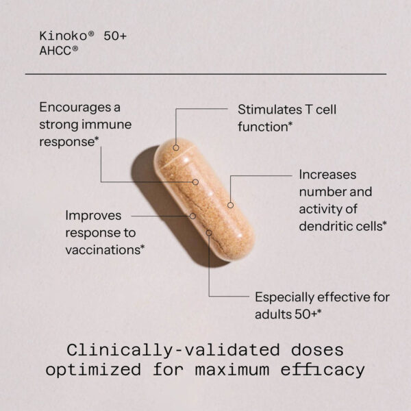 Quality of Life Kinoko 50 AHCC 3