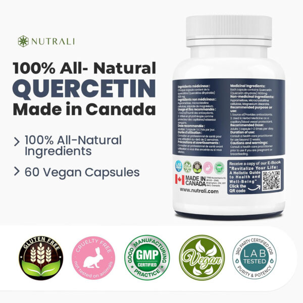 QUERCETIN Capsules Nutrali 4