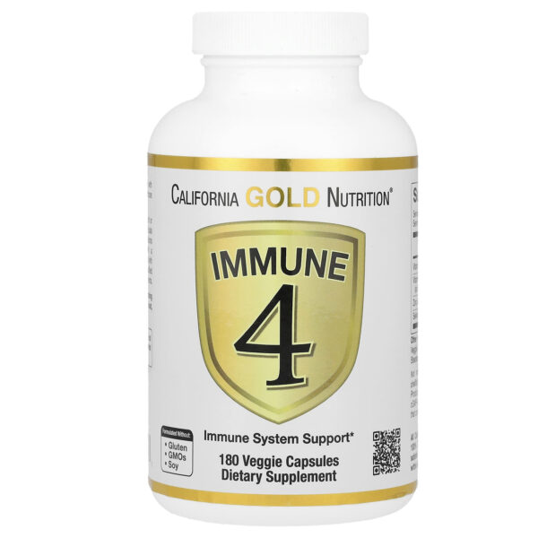 مولتی ویتامین Immune 4 محصول شرکت کالیفرنیا گلد آمریکا