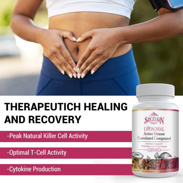 1500mg Liposomal Active Hexose Correlated Supplement 3